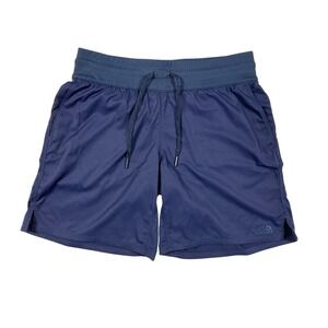 The North Face Womens Aphrodite Motion Bermuda Shorts Navy Blue Size Medium Long